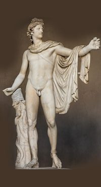 Apollon du Belvédère restauré par Giovanni Agnolo Montorsoli (1507-1563)