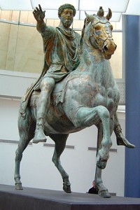 Visuel 4. Statue équestre de Marc Aurèle.